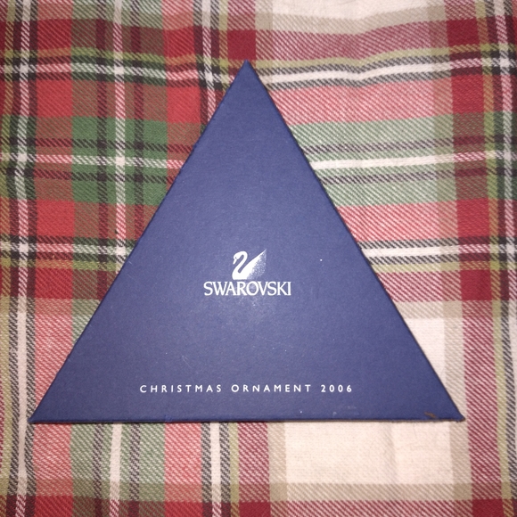 2006 Swarovski Crystal Snowflake Christmas Ornament